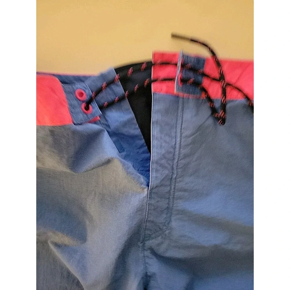 Vineyard Vines Men's Lined Swim Trunks Size 40 Retro Pink Blue 98 Montauk